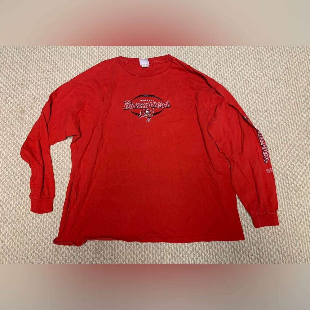 Vintage Long Sleeve Tampa Bay Buccaneers Shirt size XXL